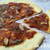 アンチョビトッピングのマリナーラピザ| chiaraさん