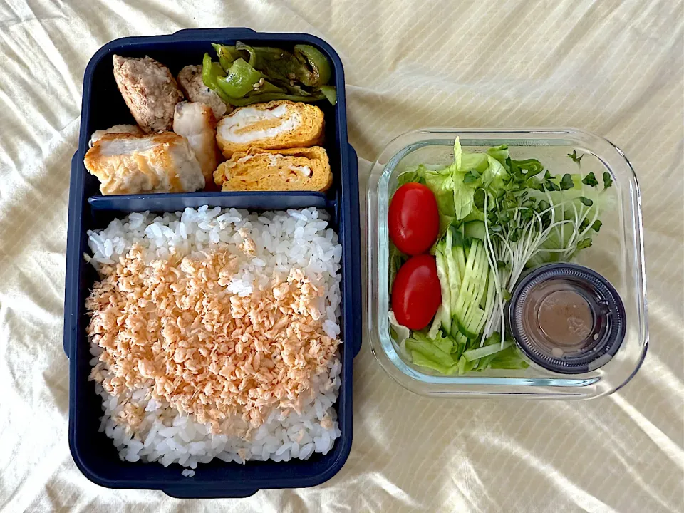 鮭フレーク弁当|ヒグッチさん