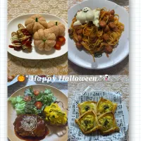 ハロウィンご飯🎃|のあさん