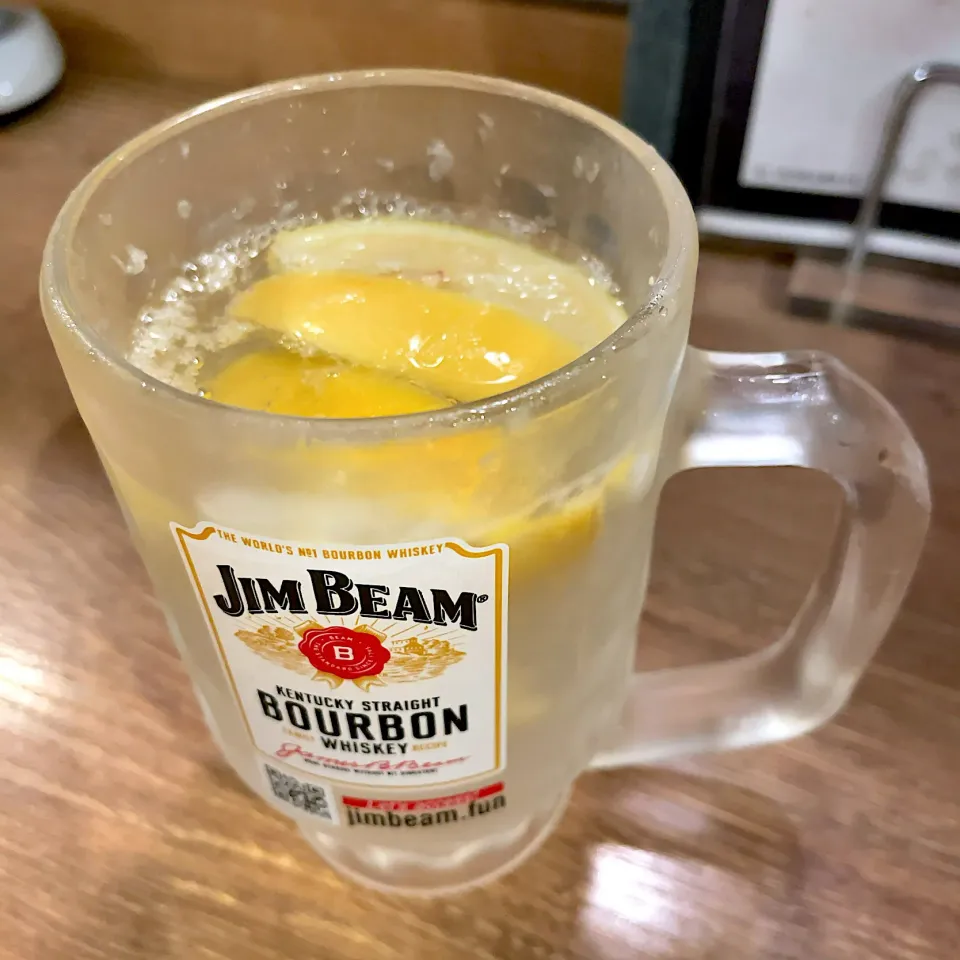 凍結レモン ALL USAハイボール|T. Wonderさん