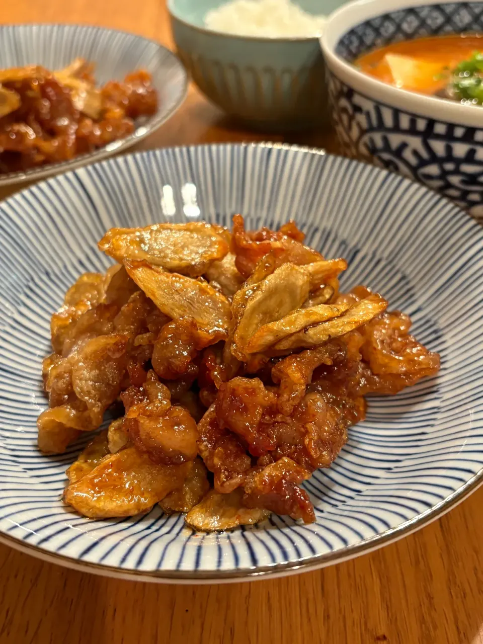 チキンチキンごぼうの豚肉version|いちごさん