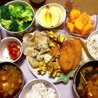 ムスメとふたり晩ごはん~(^^)❤︎|いつくしみちゃんさん