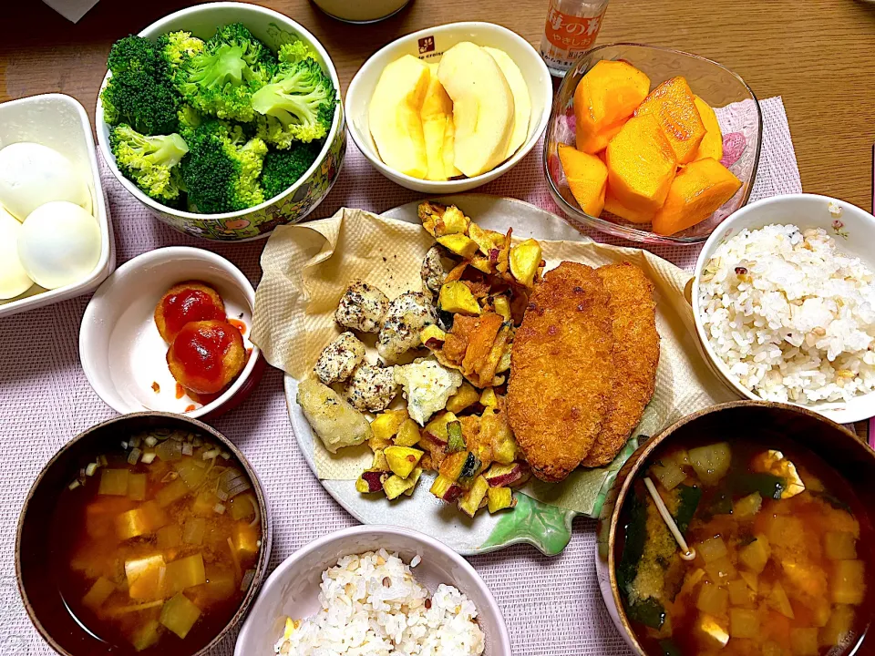 ムスメとふたり晩ごはん~(^^)❤︎|いつくしみちゃんさん