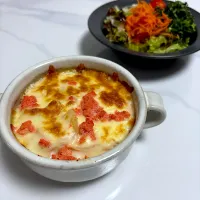 明太ポテトグラタン|なみさん