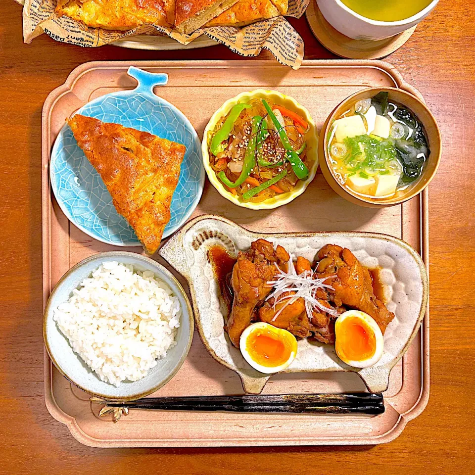 鶏手羽元と半熟卵の角煮風|すずさん