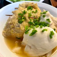 たまご巾着とはんぺんのおでん|DKさん