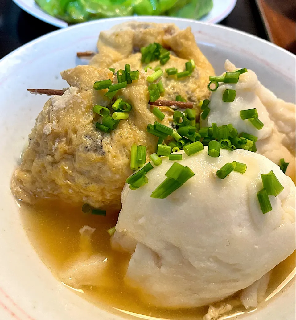 たまご巾着とはんぺんのおでん|DKさん