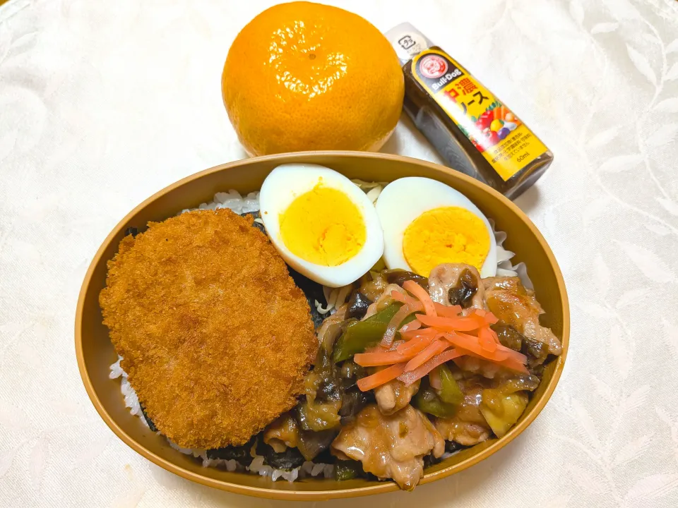 10/30のお弁当　海苔弁当|卯月さん