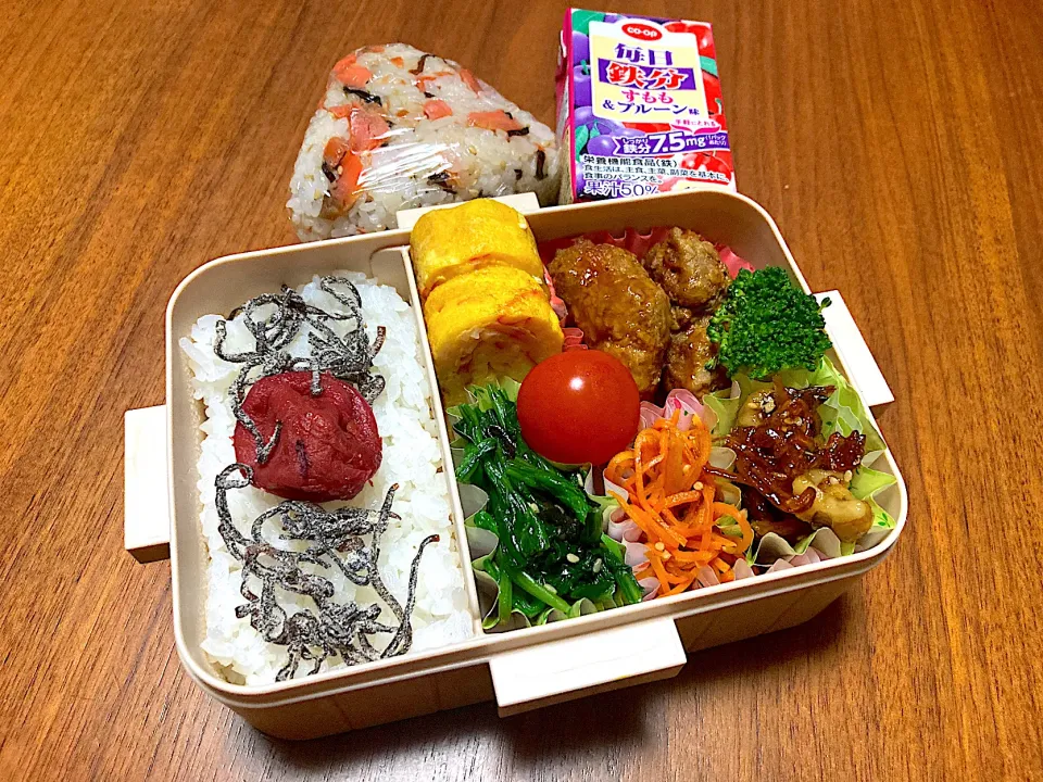 10月31日お弁当＆朝練おにぎり|Meimamaさん