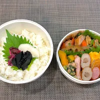 高校生息子のお弁当🍱 チキンのハニーマスタードソース弁当🍱|Snow10さん