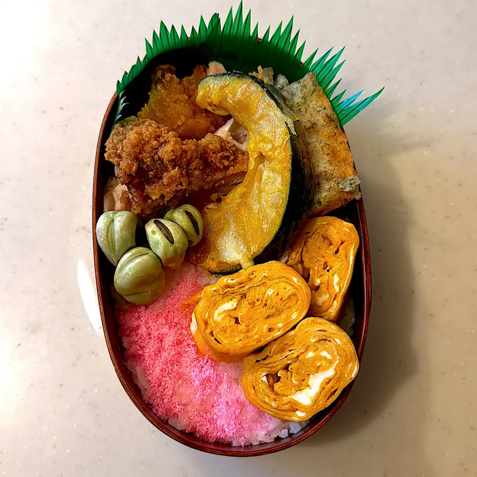 卵焼きフライドチキン弁当|Dandaddyさん