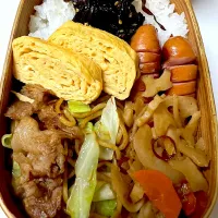 焼きそば弁当|あささん