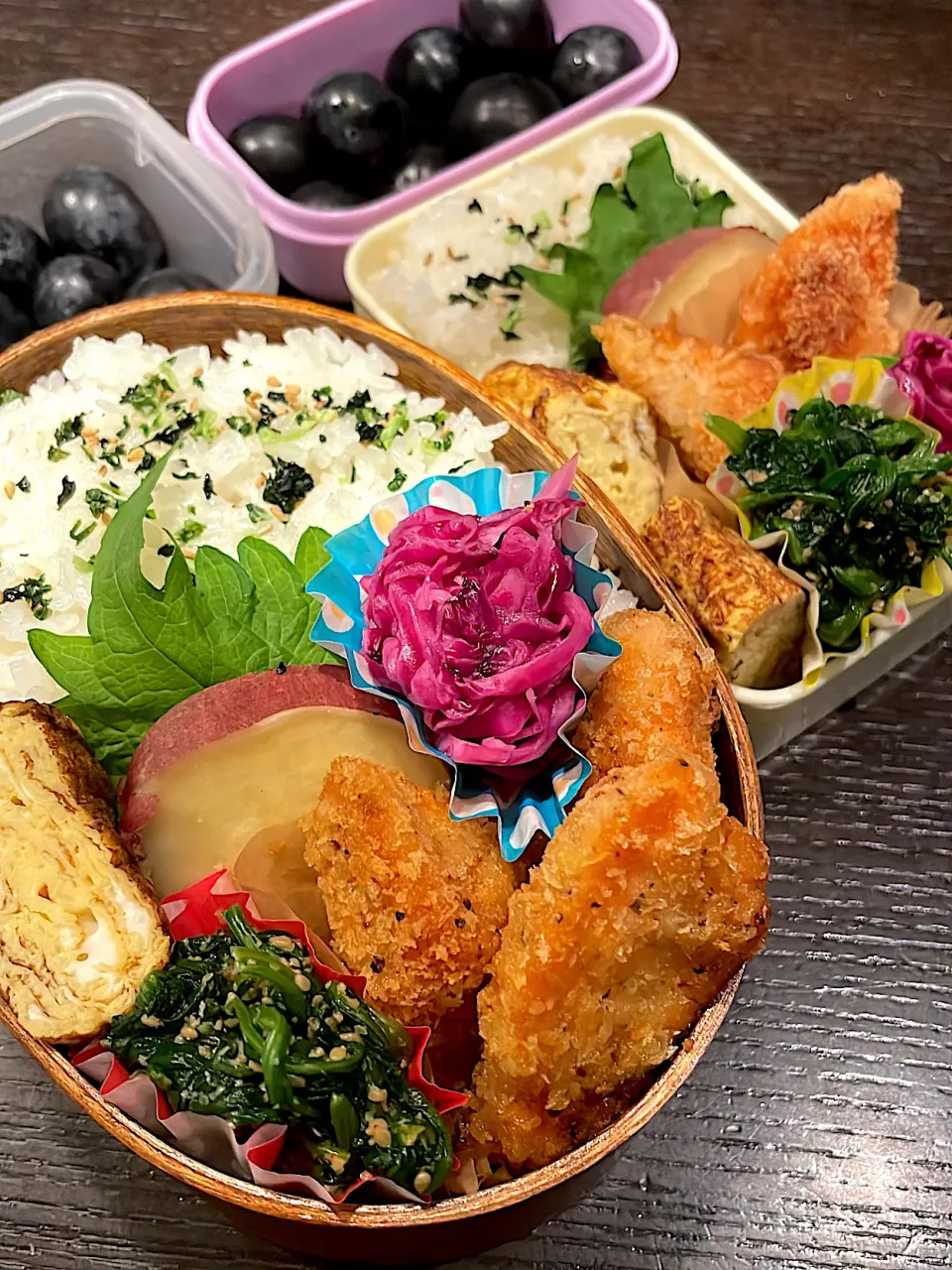 サーモンフライ弁当|雑草シェリーさん