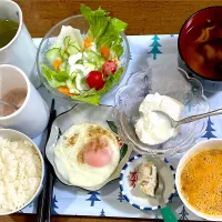 いつもの朝ごはん🍚|マースさん