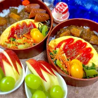 今日の夫婦弁⁽⁽ ◟(灬 ˊωˋ 灬)◞ ⁾⁾💕| 桃実さん