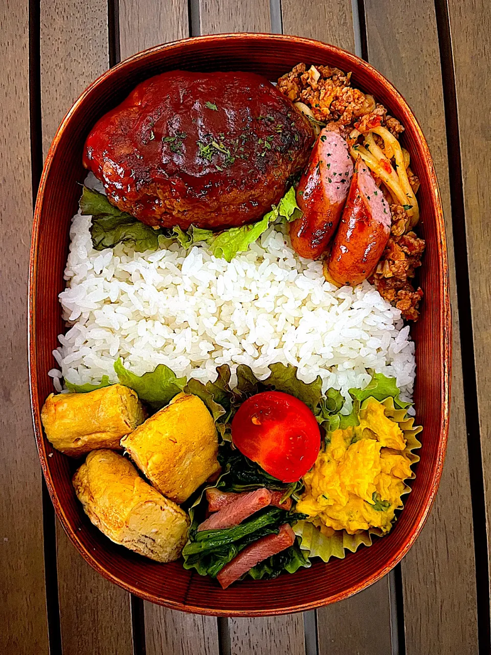 ハンバーグ弁当|Dayuuさん