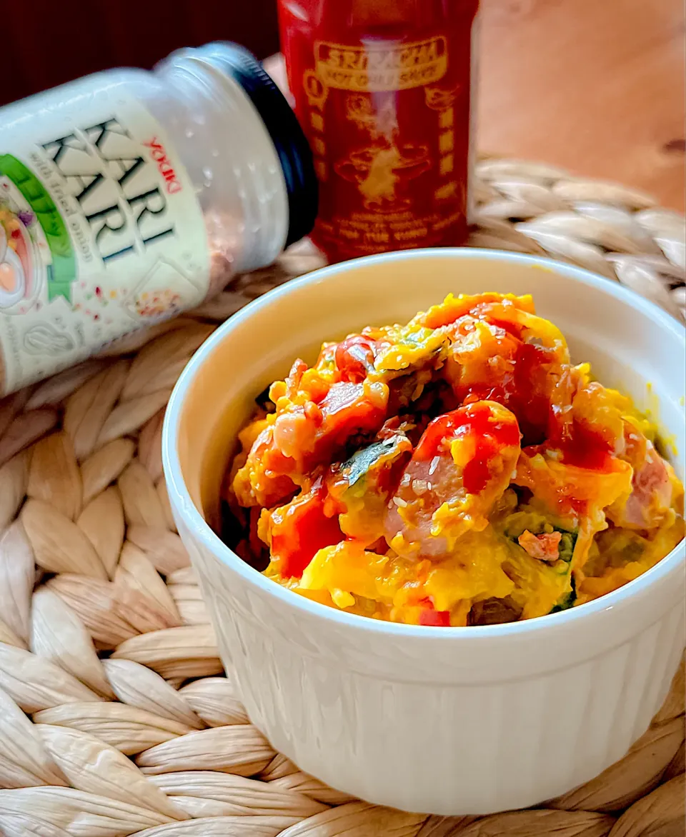 🎃エスニック風かぼちゃサラダ🎃|にゃんぺこさん