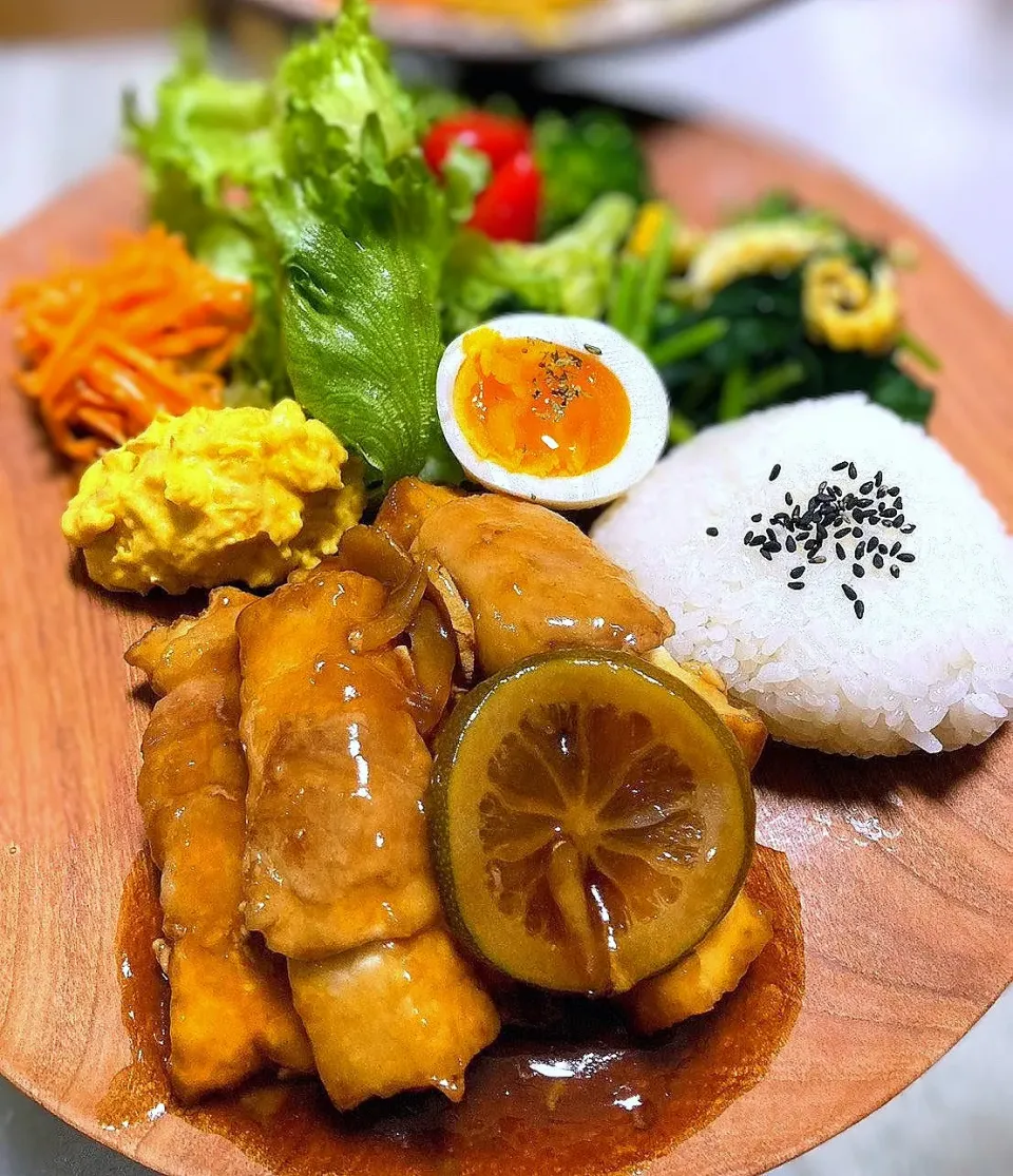 厚揚げ豚巻|kaladacafemakumaさん