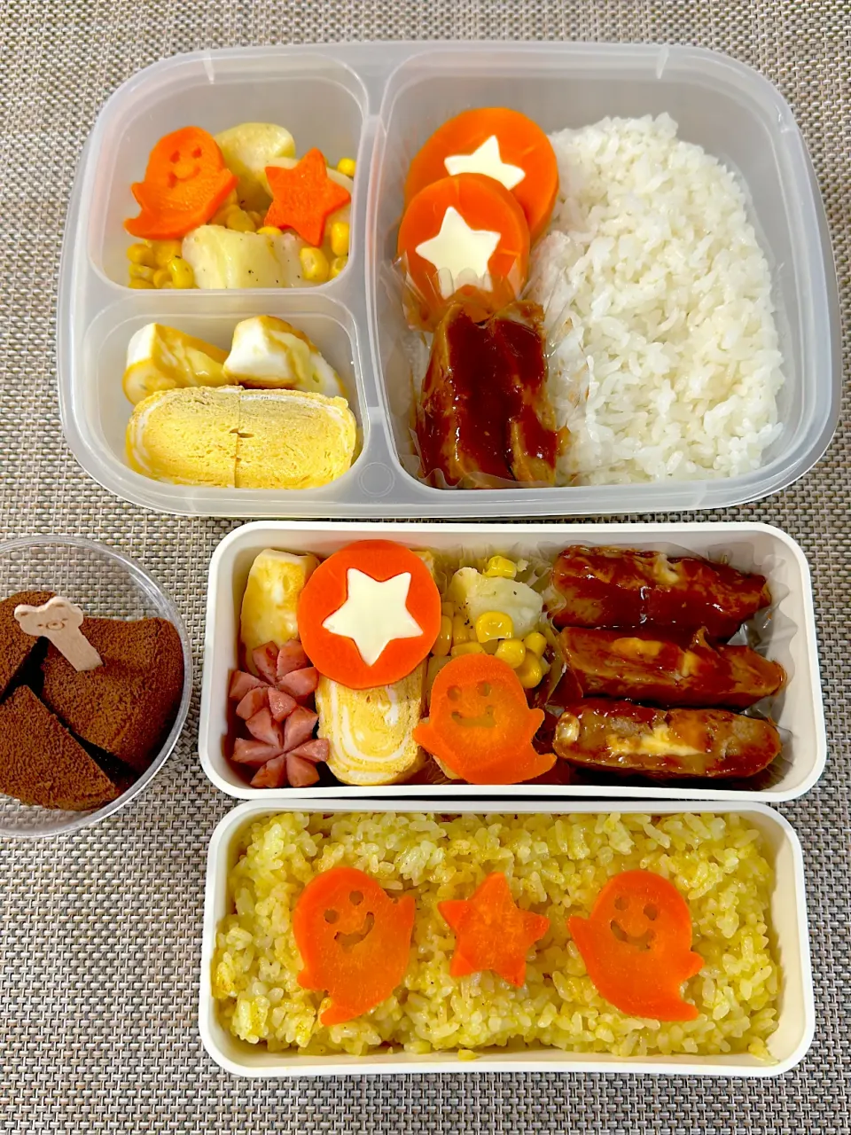 旦那さん、娘弁当。ハッピーハロウィン🎃|ゆーこ。さん