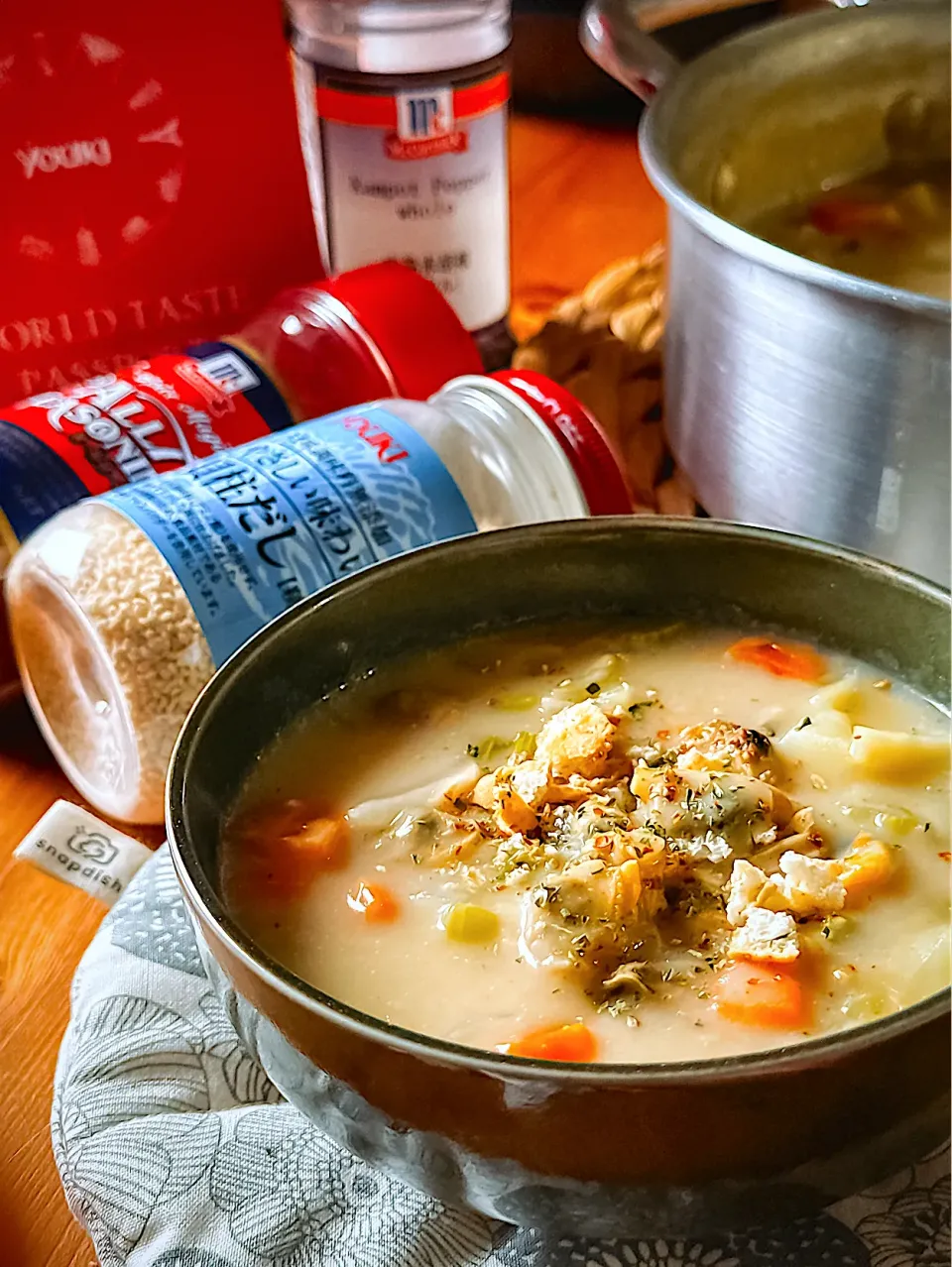 ⚓ボストンクラムチャウダー⚓|にゃんぺこさん