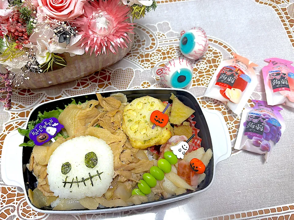 2025.最後のハロウィン弁当は豚丼🎃|makoさん