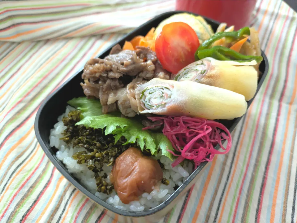 生ハム春巻き弁当|かんのさん