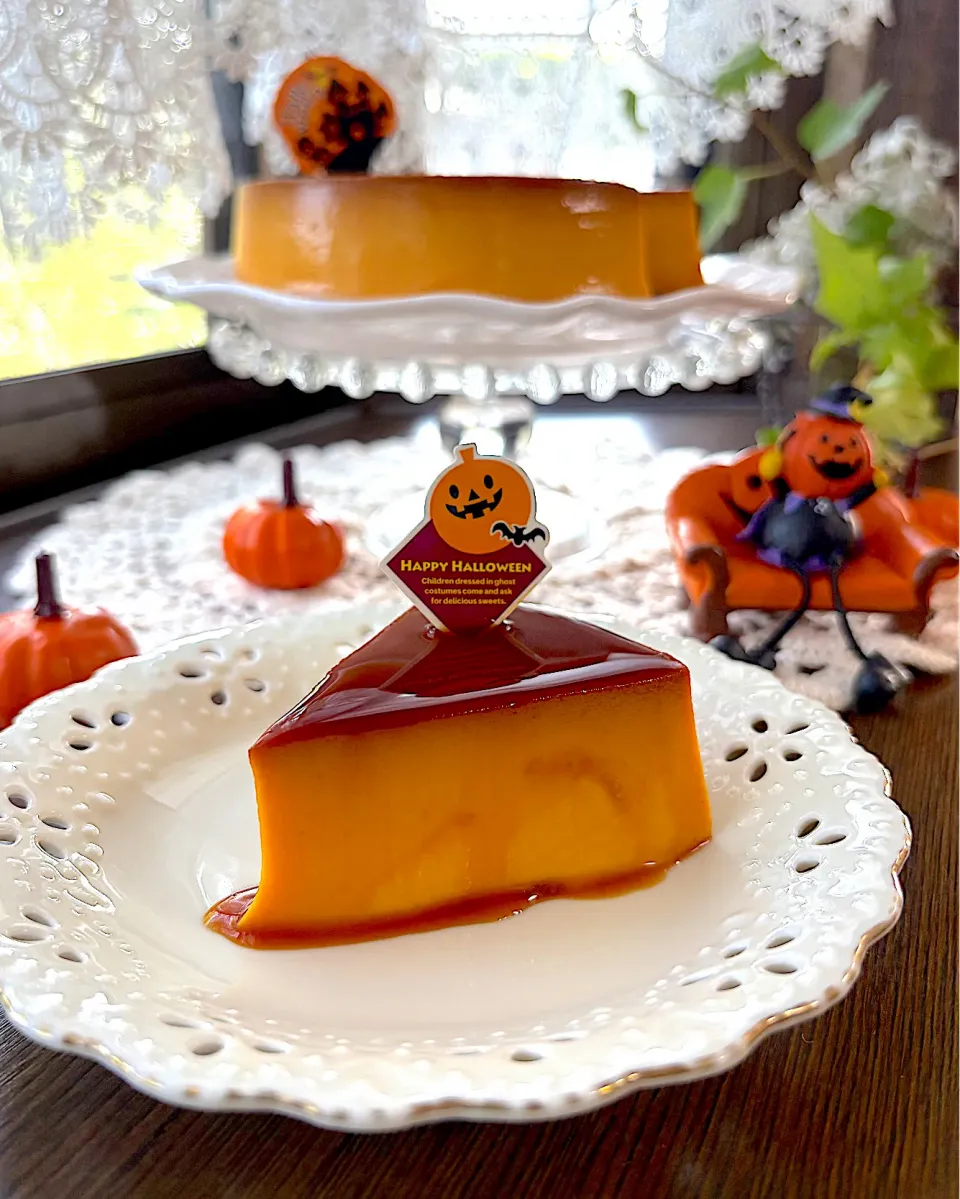 バターナッツの濃厚とろけるカボチャプリン🎃甘こうじ入り|sakurakoさん