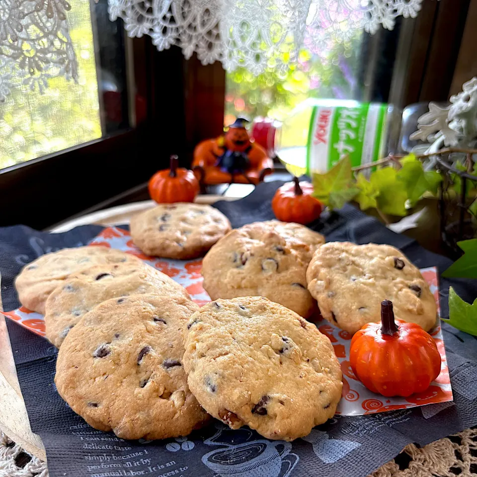 ハロウィン　ピーナッツチョコチャンククッキー|sakurakoさん