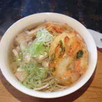 かき揚げそば|かおぴさん