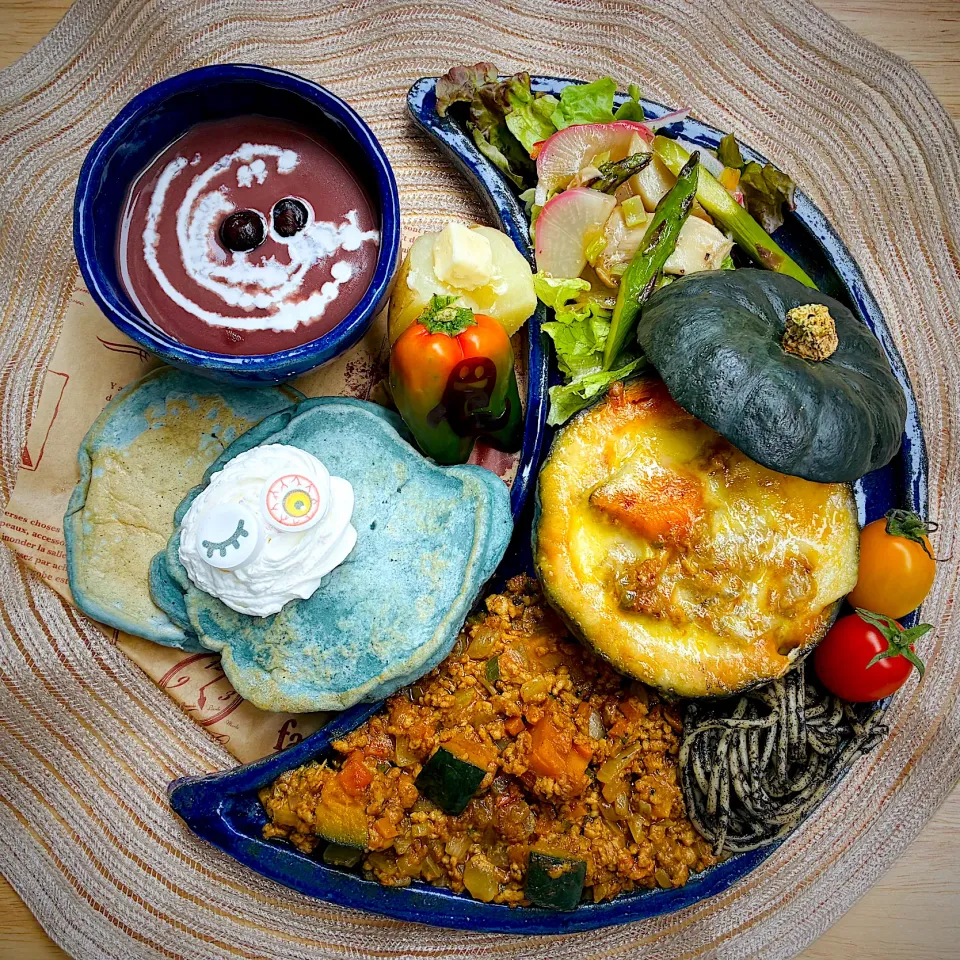 パンプキーマカレー|青い鳥さん