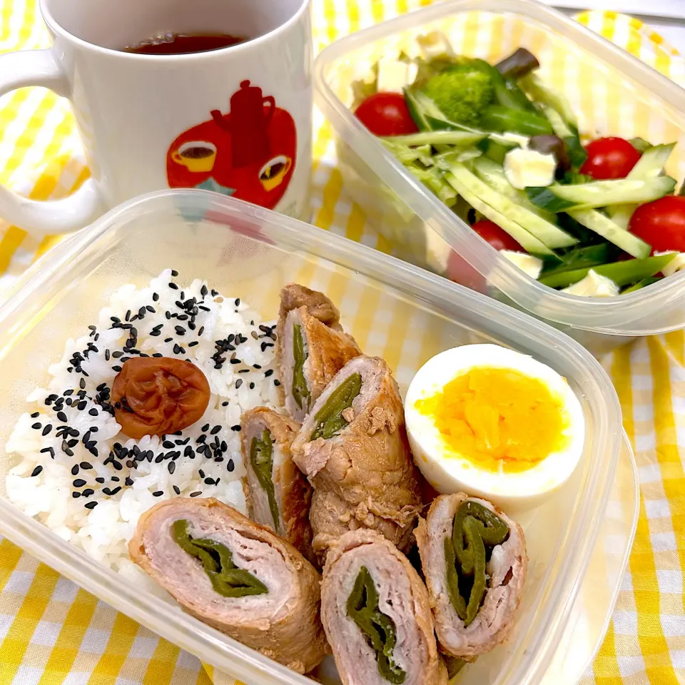 冷凍作り置き　豚肉のピーマン巻き|p_chanさん