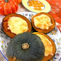 坊ちゃんかぼちゃグラタン|マダァムMikikoさん