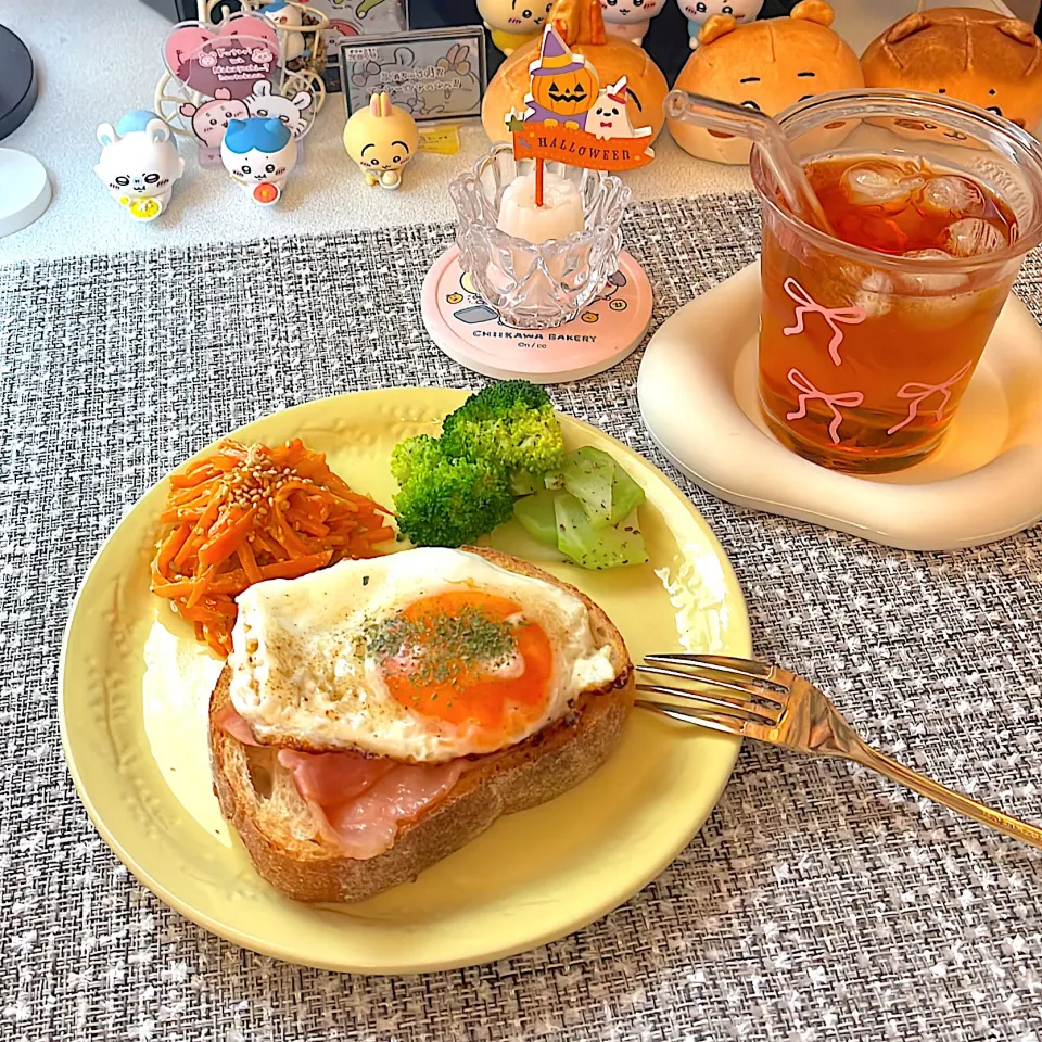 ベーコンエッグトースト|めいさん