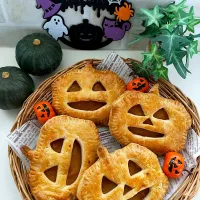 ハロウィン👻かぼちゃパイ☺️🎃|あみさん