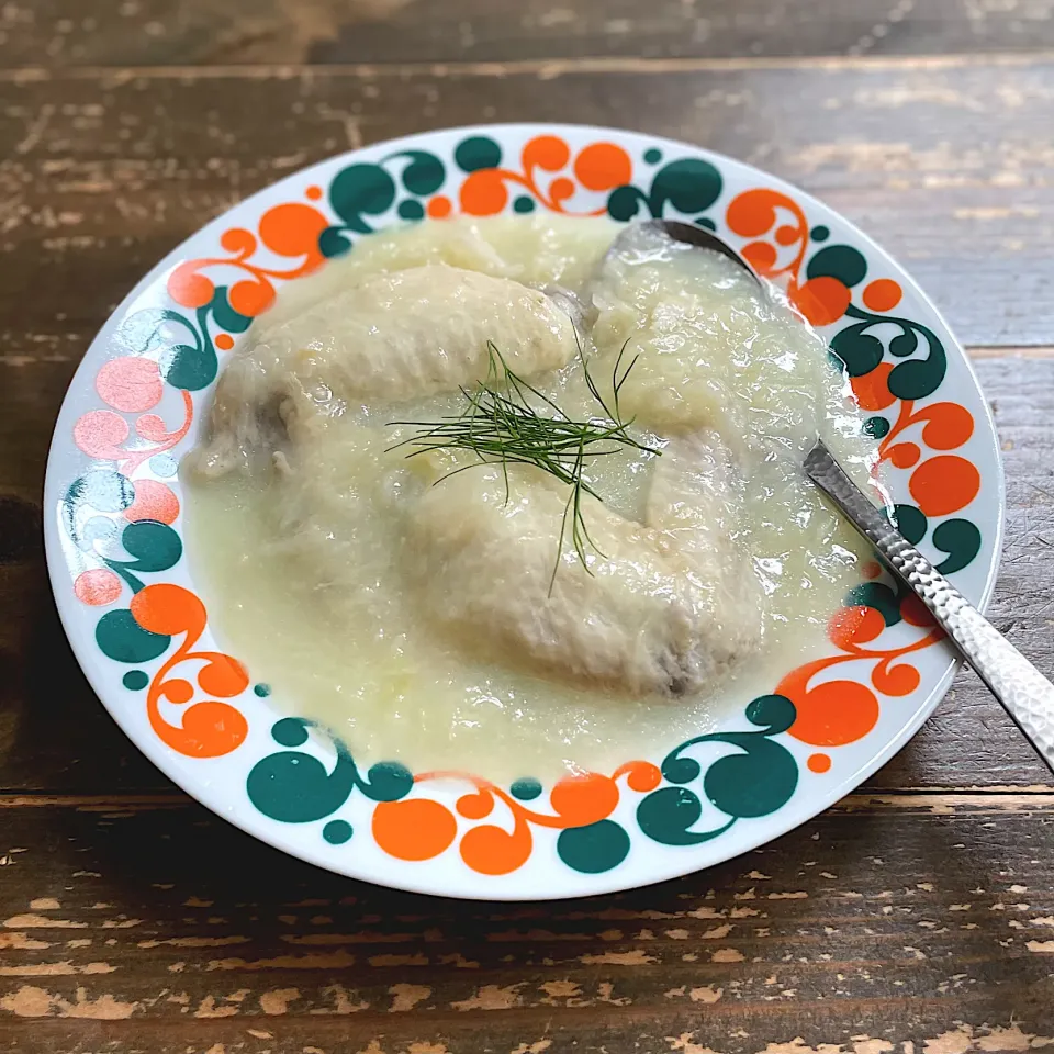 Raugintų kopūstų sriuba （ラウギントゥ・コプーストゥ・スルーバ ） / とろとろ手羽先とザワークラウトのスープ|七海さん