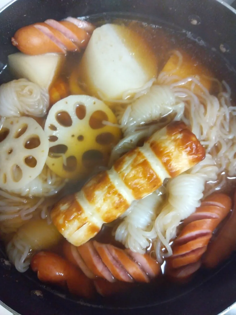 冷蔵庫の余り物でおでん|mamedaifukuさん