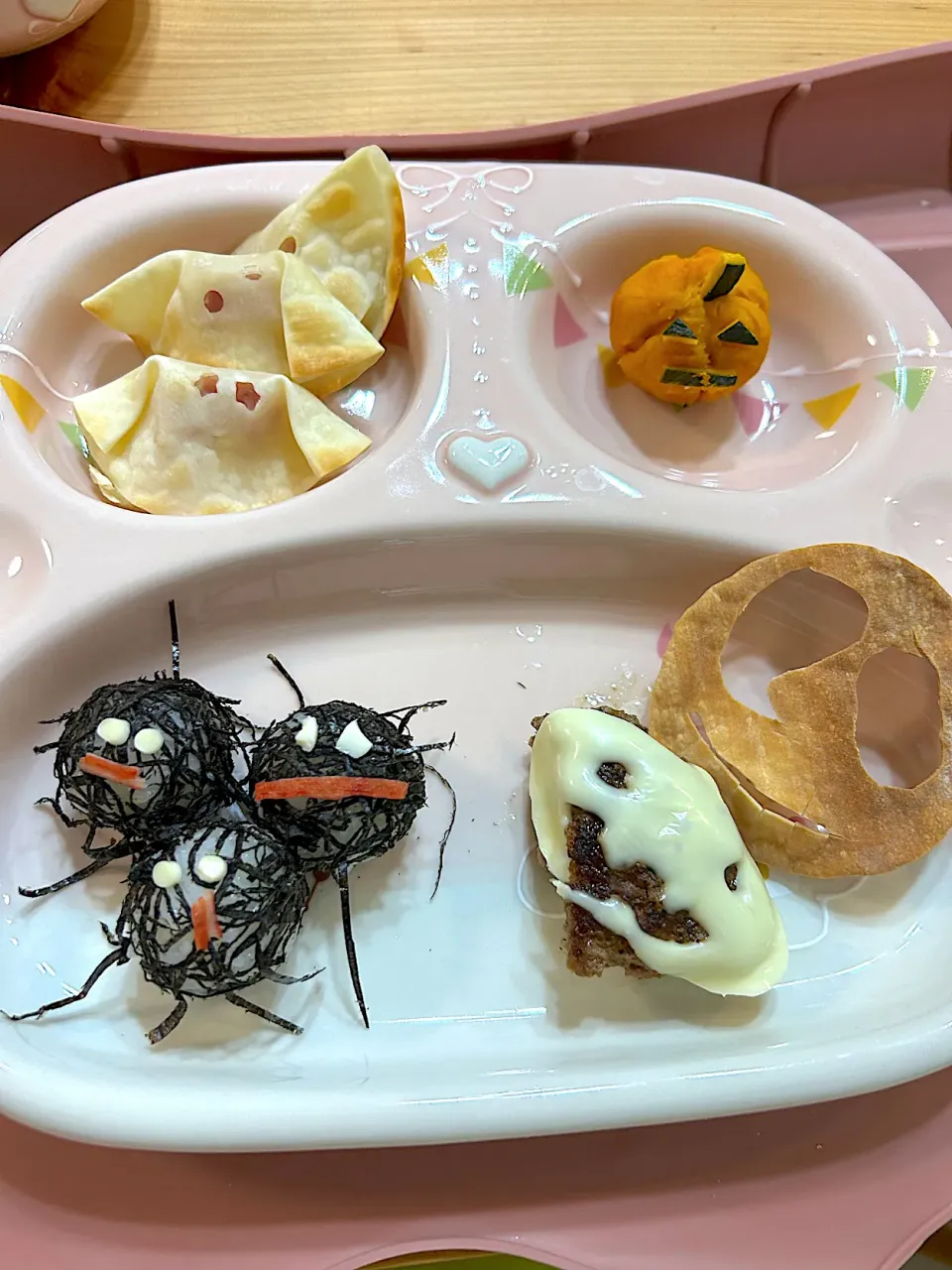 ハロウィンプレート　ママ作|小次郎さん