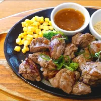 ココスのカットステーキ肉2倍|セブンさん