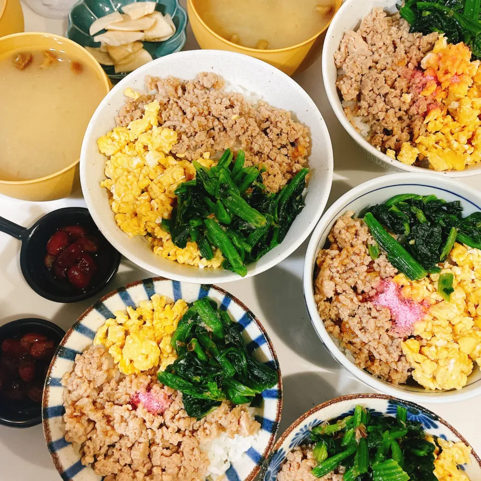 そぼろ丼♡|38cさん