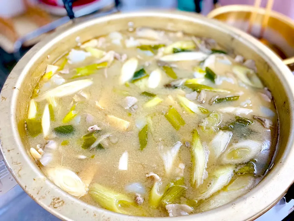 味噌仕立ての芋煮。|ちはるさん