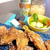 10/31晩酌：えのきの唐揚げ|ななみんさん