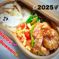 ハロウィンお弁当🎃👻🦇🌙|ひろりんさん