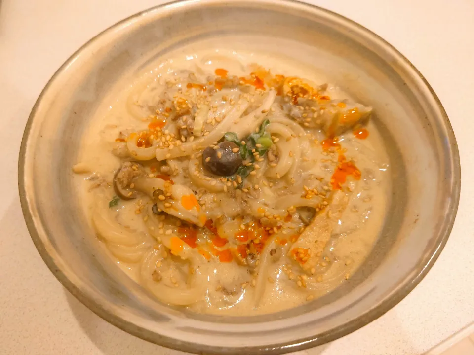 豆乳うどん|ちりさん