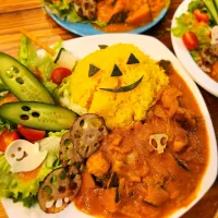 ハロウィンかぼちゃカレー🎃|ankoさん