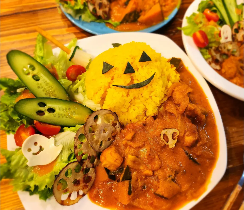 ハロウィンかぼちゃカレー🎃|ankoさん