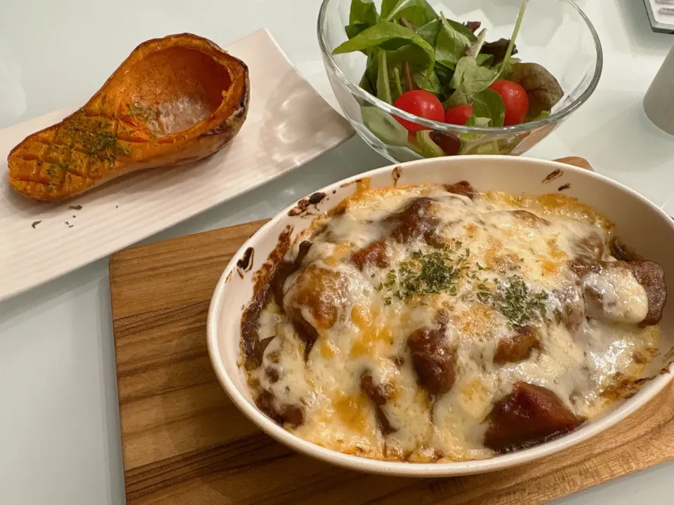 カレードリア＆バターナッツかぼちゃのロースト|takkoさん