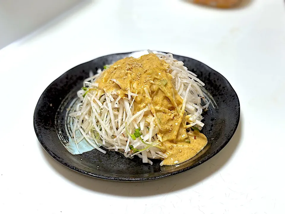 大根とかいわれのからしマヨサラダ|イシュタール石井さん