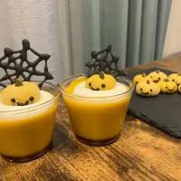 かぼちゃプリン🎃|あすかさん
