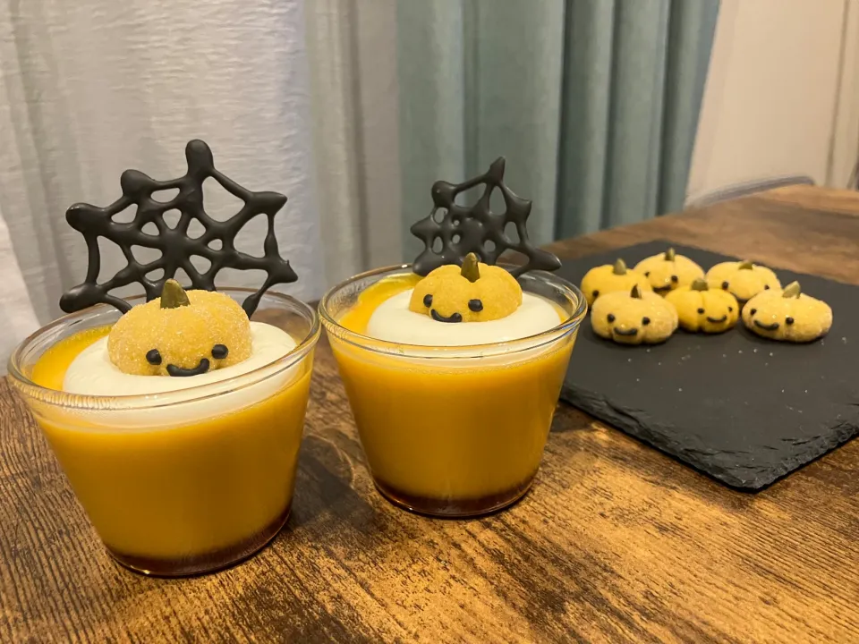 かぼちゃプリン🎃|あすかさん