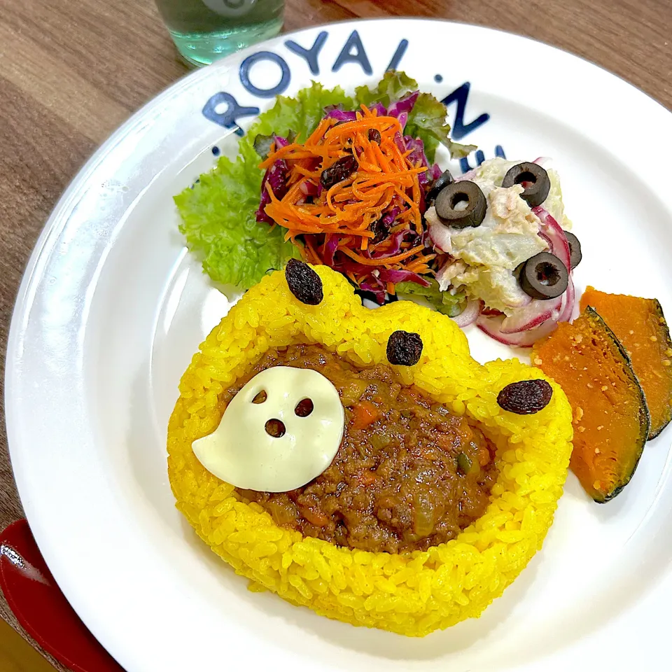 ハロウィン⭐︎ドライカレー|ゆりちさん